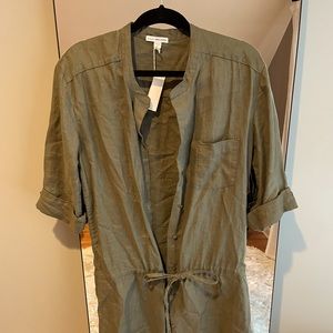 Brand NWT James Perse Linen Dress